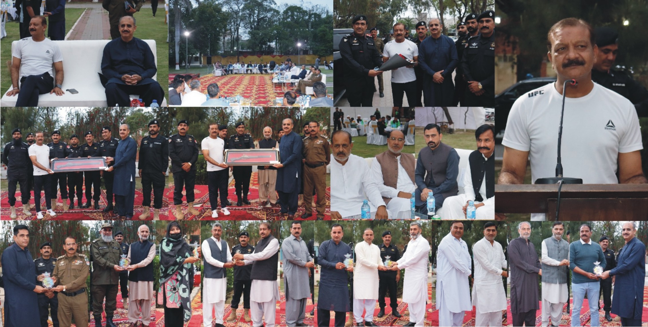 پولیس لائن گجرات میں سروس پوری کرنے والے ایلیٹ پولیس افسران و ملازمان کے اعزاز میں پر وقارافطار ڈنر کا اہتمام