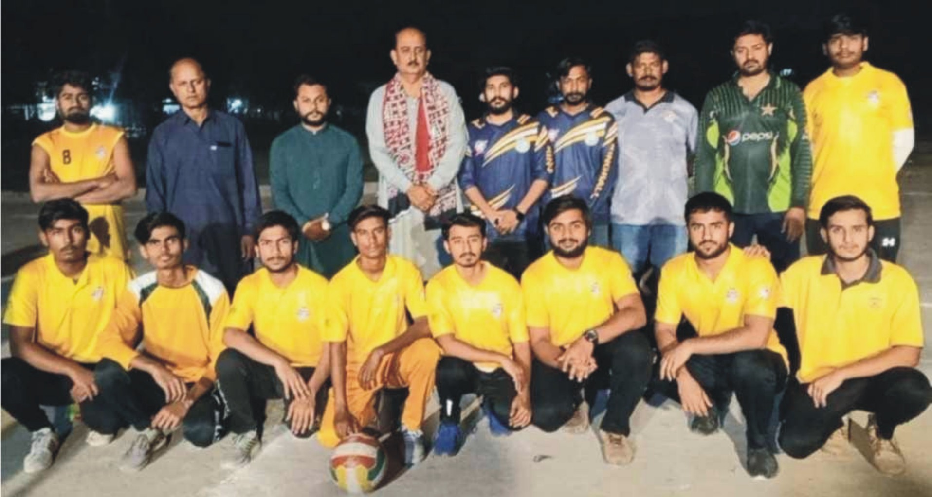 یوم پاکستان قومی جوش و جذبے سے منانے کے لیئےحیدرآباد میں رنگ بال سیریز کا آغاز