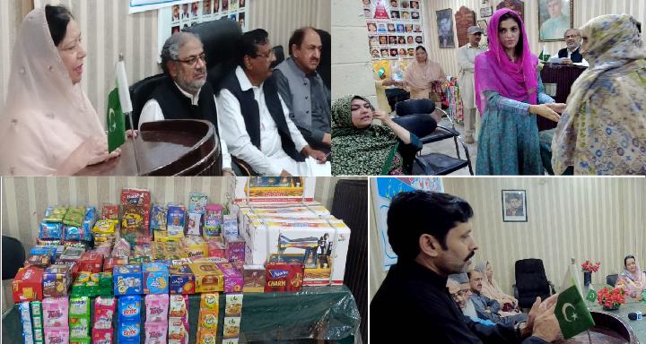 ڈاکٹر شہزانہ امتیاز کی طرف سے یوم پاکستان کے موقع پر بھی دکھی انسانیت کی خدمت جاری