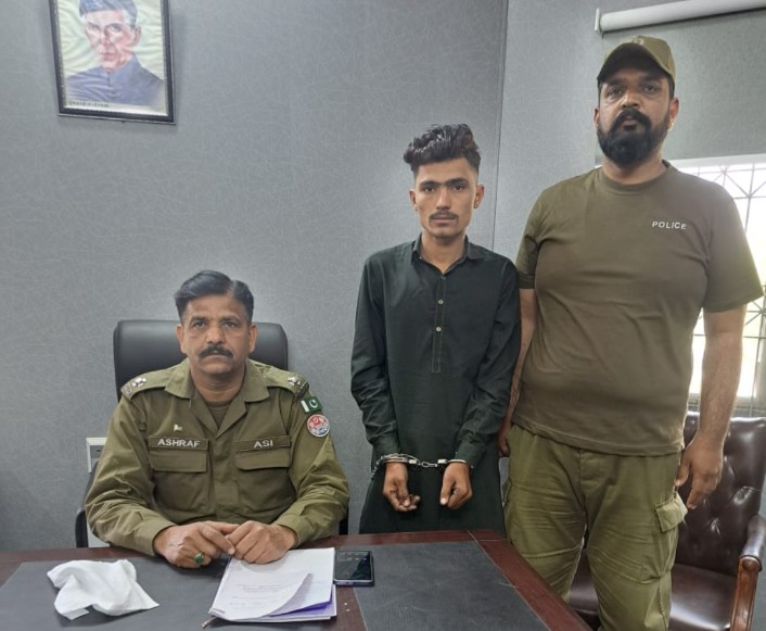 ڈی پی او گجرات سید اسد مظفر کی زیر قیادت پولیس تھانہ سٹی سرائے عالمگیر کا ناجائزاسلحہ برداروں کے خلاف کریک ڈاؤن جاری