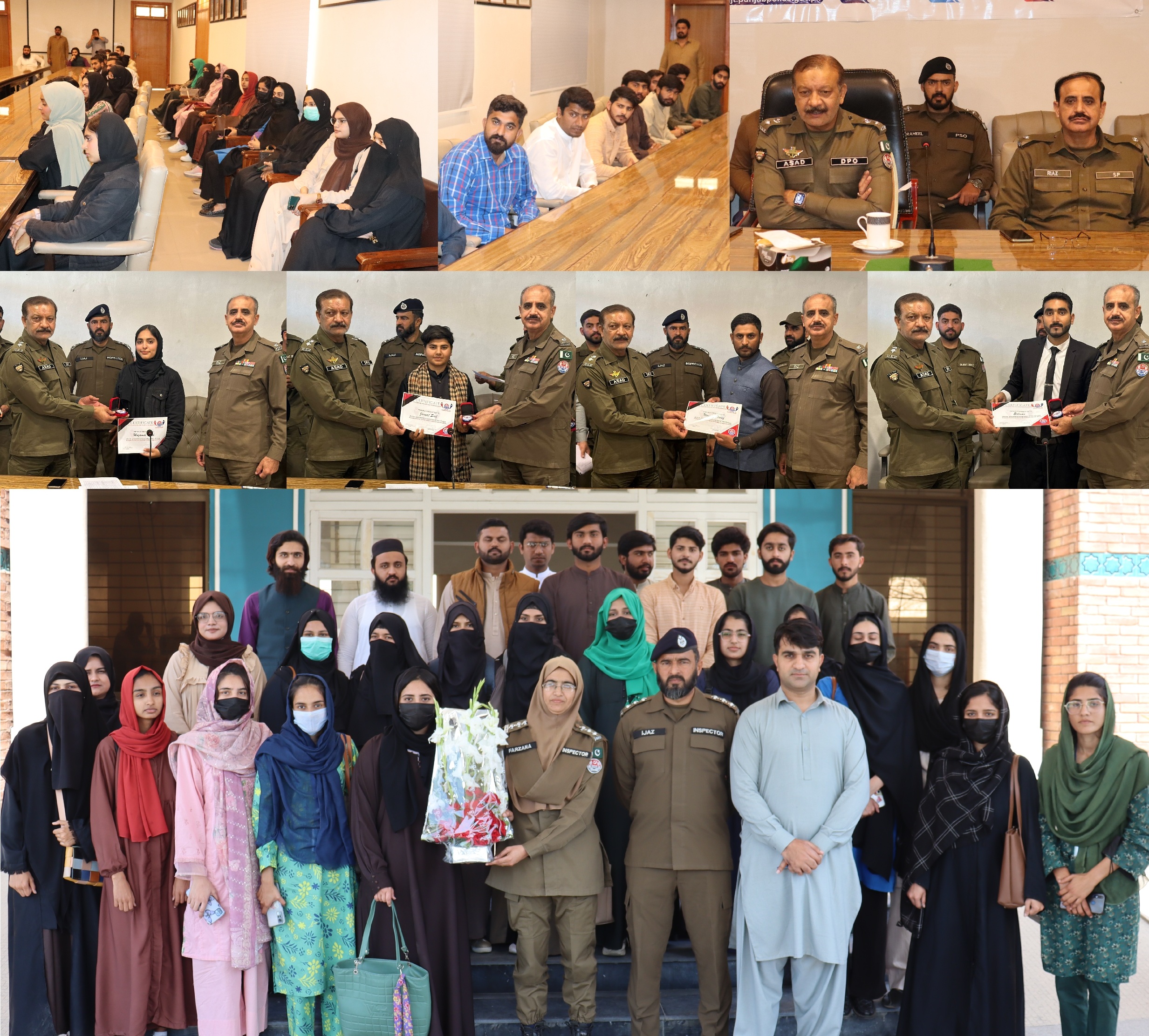 گجرات پولیس کے زیر اہتمام یوتھ انٹرنشپ پروگرام کے چھٹے بیج کا آغاز