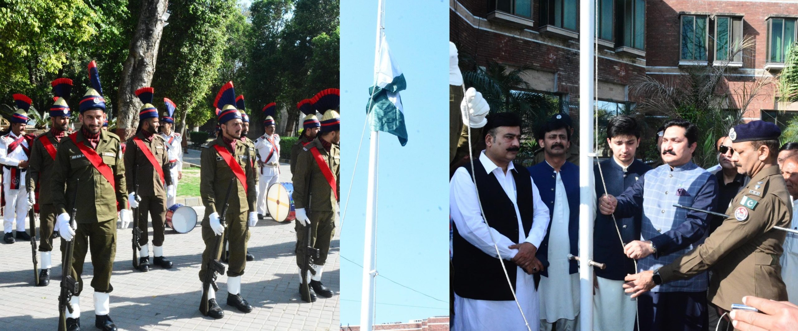 گجرات میں یوم آزادی پاکستان پروقار طریقے سے منایا گیا