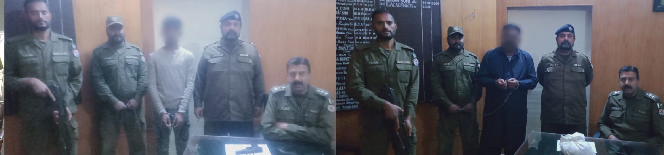 گجرات پولیس کا جرائم پیشہ عناصر کیخلاف کریک ڈاؤن جاری