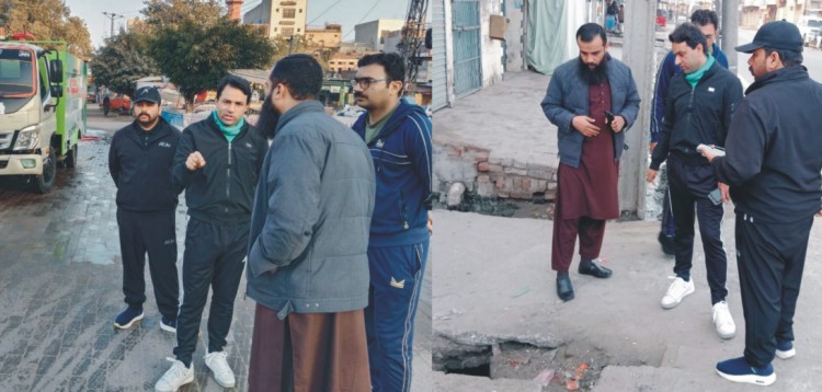 وزیراعلیٰ پنجاب کے ویژن ستھرا پنجاب پروگرام کے تحت شہر میں صفائی کے اقدامات جاری