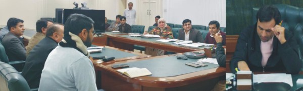 ڈپٹی کمشنر کی زیر صدارت ڈی ایچ کیو ہسپتال کی ہیلتھ کونسل کا اجلاس