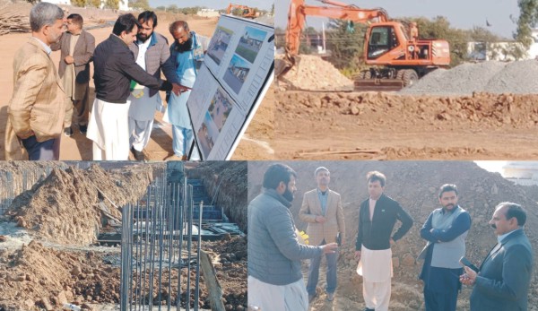 ڈپٹی کمشنر عدیل حیدر کا نئے لاری اڈے کا معائنہ، معیار اور رفتار پر زور