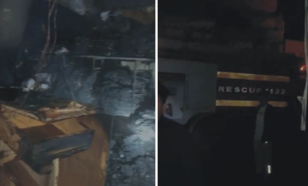 ڈنگہ:سابق کونسلر و تاجر راہنما خالد سہیل بلو کی دکان میں آگ لگ گئی، سامان جل کر راکھ، 80لاکھ سے زائد کا نقصان