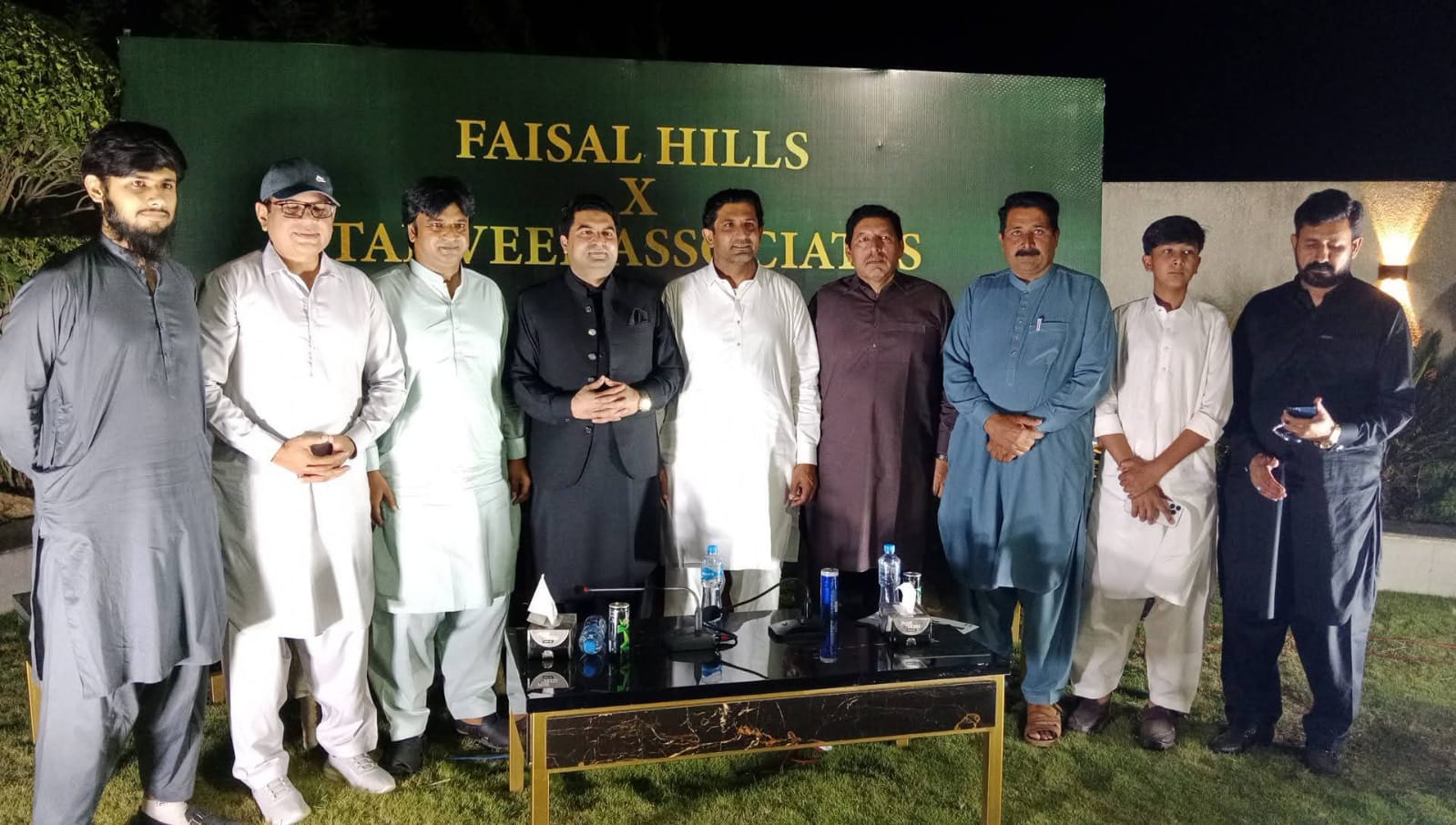 سید تنویر حسین شاہ کا پراپرٹی ڈیلر ایسوسی ایشن پھالیہ و پاہڑیانوالی کے اعزاز میں پُرتکلف عشائیہ