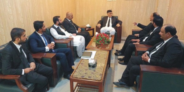 سرائے عالمگیر: ڈسٹرکٹ اینڈ سیشن جج گجرات کی جانب سے نئی بار بلڈنگ کا افتتاح