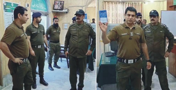 ڈی پی او گجرات فیصل شہزاد کا خدمت مرکز کھاریاں کا دورہ، شہریوں کو فراہم کردہ سہولیات کا جائزہ