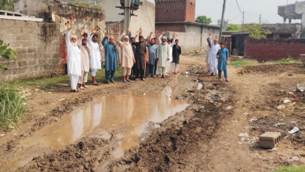 سوہاوہ وڑائچاں تا سیدا سگھر روڈ کھنڈرات میں تبدیل عوام پریشان