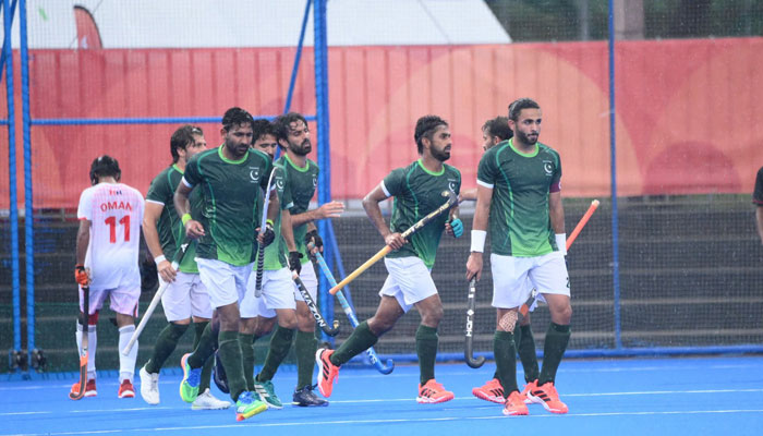 ایشین گیمز ہاکی: پاکستان نے عمان کو شکست دے کر سیمی فائنل کے لیے کوالیفائی کر لیا، پاکستان اور بھارت کا ٹاکرا یکم اکتوبر کو ہوگا