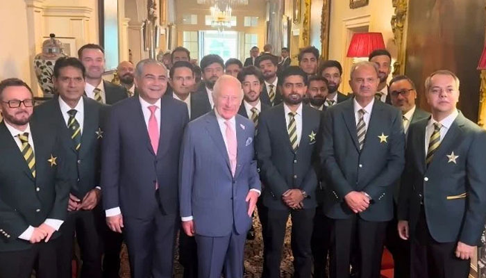 برطانوی بادشاہ چارلس کی محسن نقوی اور پاکستان کرکٹ ٹیم سے ملاقات، کرکٹ اور انسداد دہشتگردی پر گفتگو