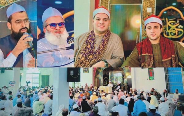 جامعہ ضیائے کرم دھوریہ میں سالانہ ختمِ پاک و محفلِ ذکر و نعت کا انعقاد، مصری قرائے عظام کی شرکت
